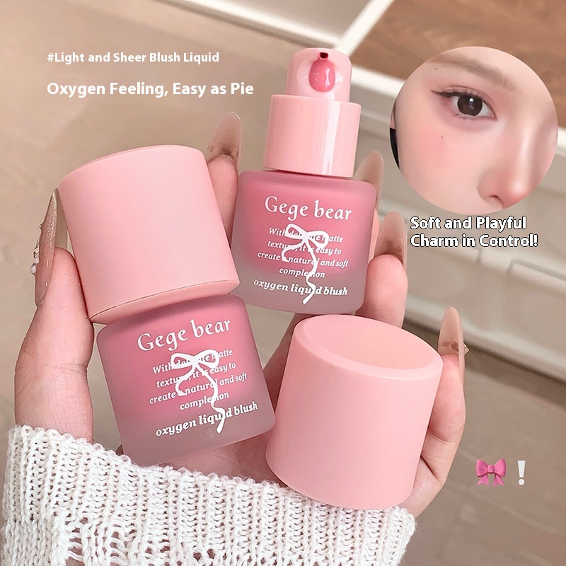 Gege Bear Oxygen Light And Transparent Liquid Blush Repair Natural Makeup