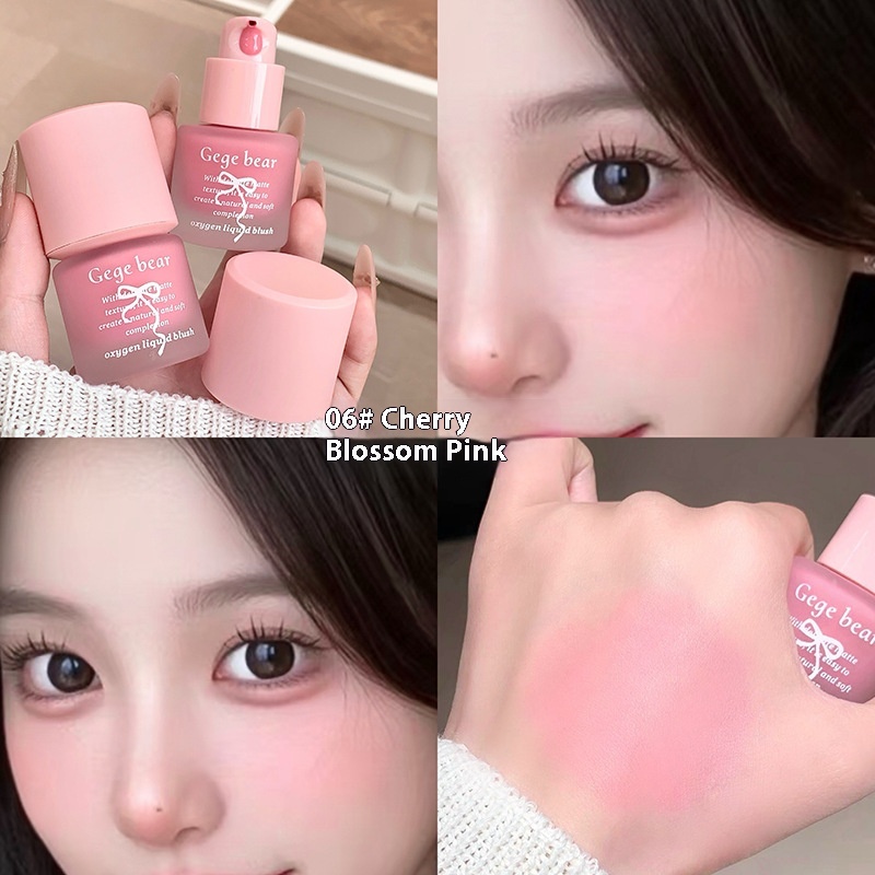 Gege Bear Oxygen Light And Transparent Liquid Blush Repair Natural Makeup 10