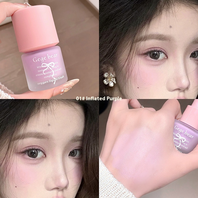 Gege Bear Oxygen Light And Transparent Liquid Blush Repair Natural Makeup 6
