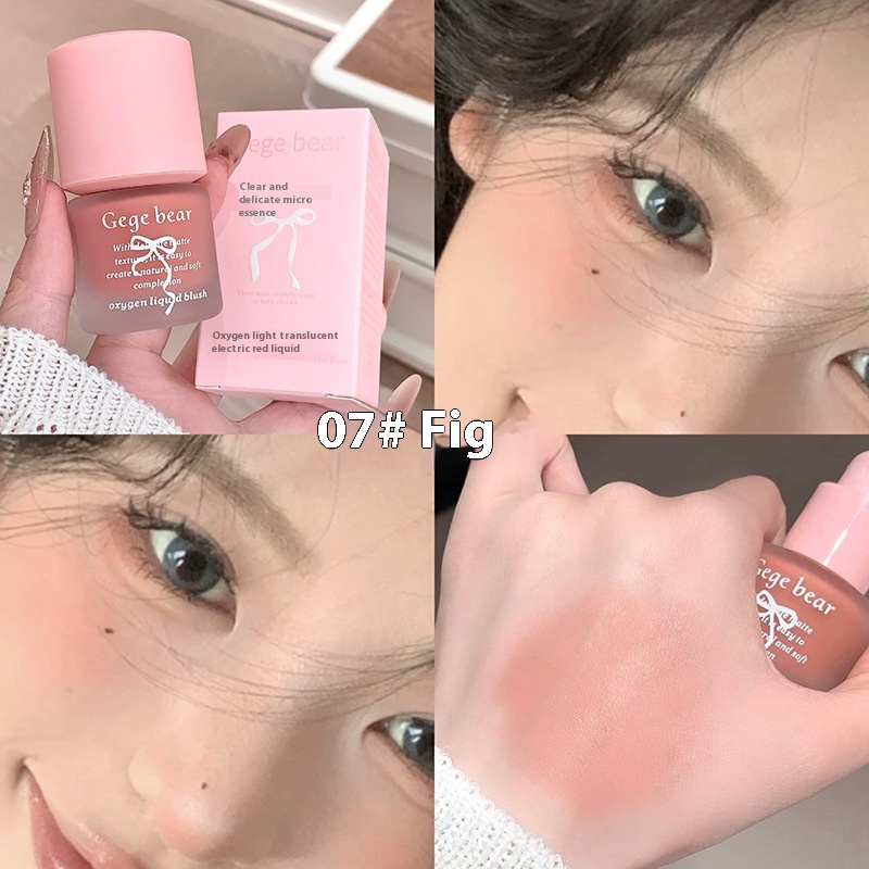 Gege Bear Oxygen Light And Transparent Liquid Blush Repair Natural Makeup 11