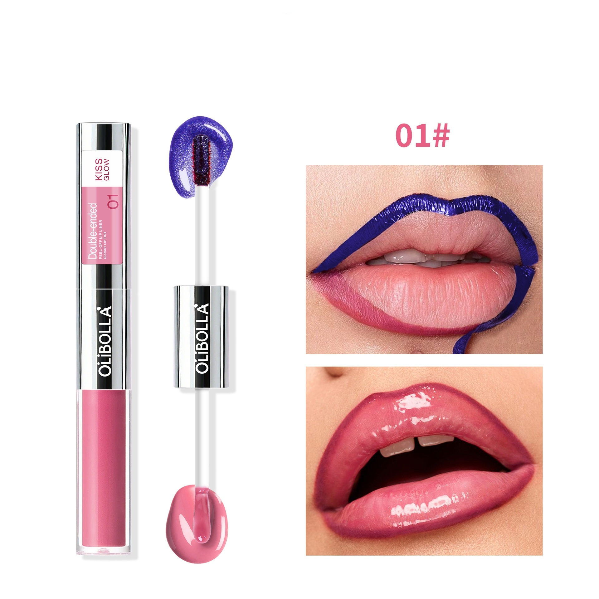 Lip Gloss Lip Glaze Lip Extension Waterproof No Stain On Cup Stripping Lip Liner 5