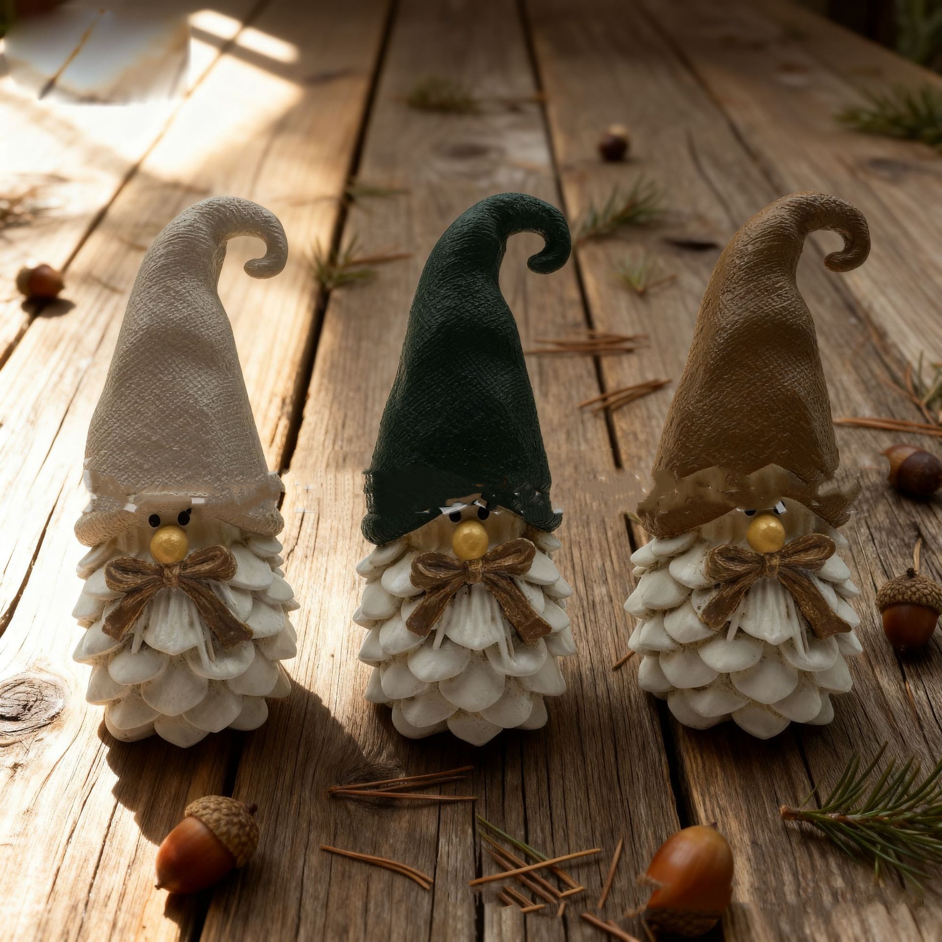 Harvest Festival Pine Cone Decoration