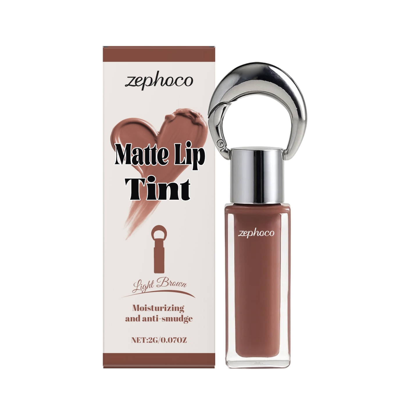 Matte Lip Tint Light Purple 3