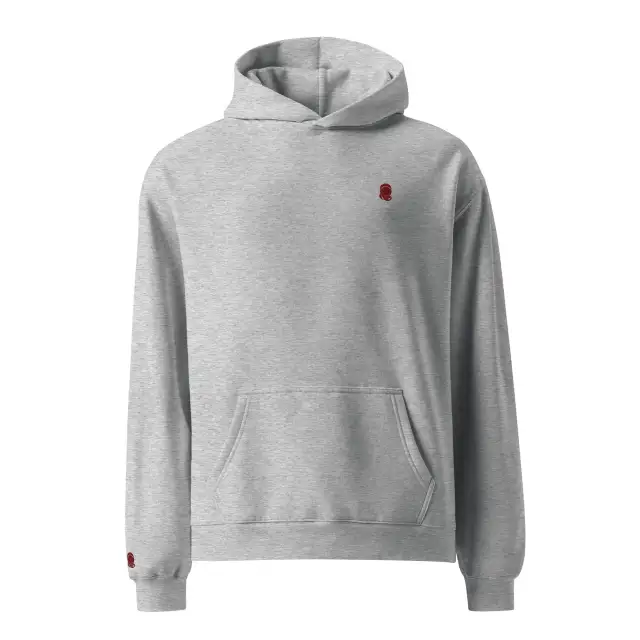 Fall Women's Clothing Fashion High grade Cotton Hoodie Red Gray - Shop at LoveMi