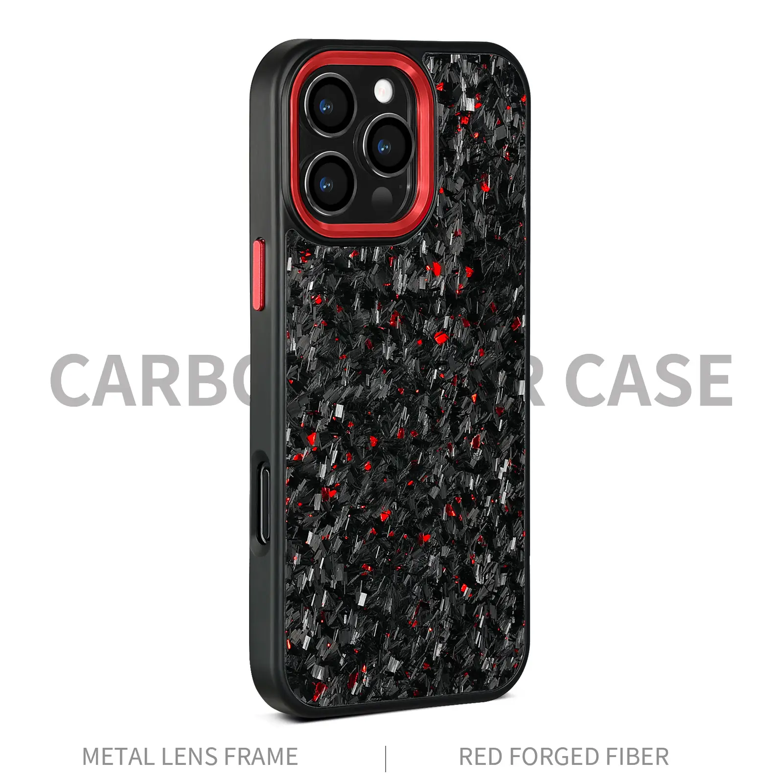 New Metal Frame Carbon Fiber Phone Shell