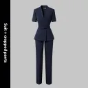 Ankle Length Suit Pants