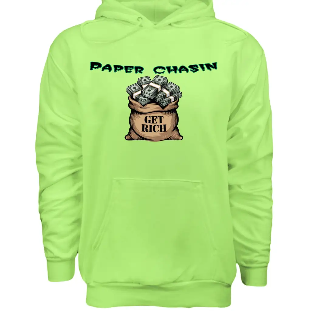 European And American Autumn Cotton Solid Color Hoodie - Green