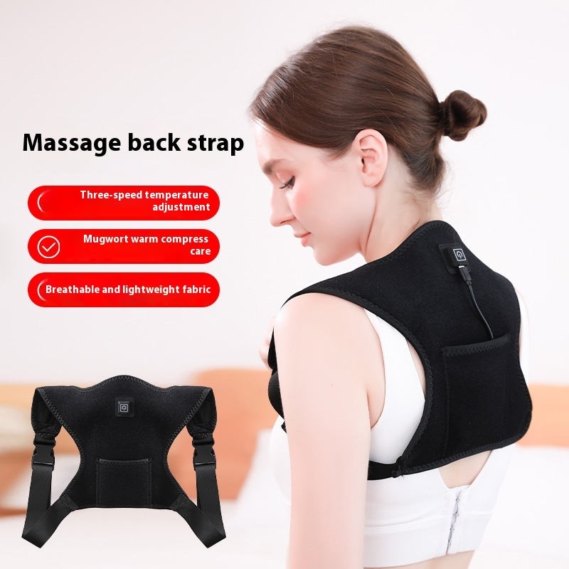 Moxibustion & Hot Compress Cold proof Physiotherapy Heating Shoulder Pad Shoulder Strap Massage Strap - Shop at LoveMi