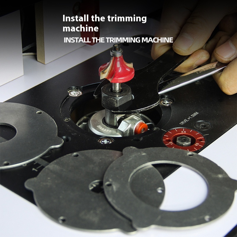 Electric Router Chamfering Trimming Small Gong Machine Tenon Table