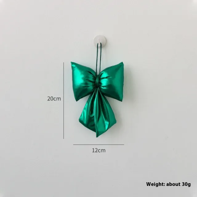 Christmas Decorative Bowknot Scene Layout Green - Shop at LoveMi