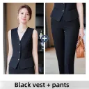 Black Vestpants