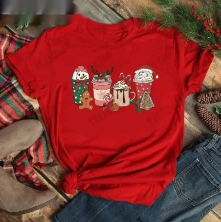 Merry Christmas Women's Casual T shirt C4 - Shop at LoveMi