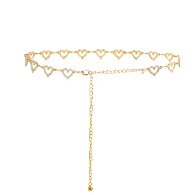 Waist Chain Women's High grade Sexy Love Style Belt Gold - Shop at LoveMi