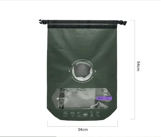Travel Laundry Bag Portable Folding Storage Outdoor