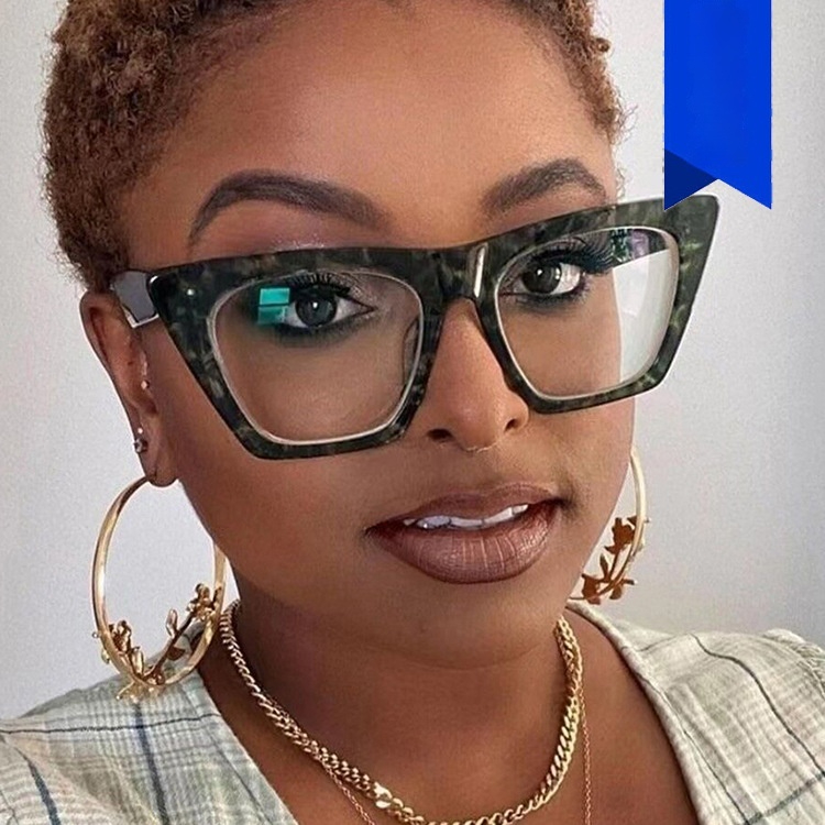 Women’s Fashion Retro Glasses Frame Ins Simple
