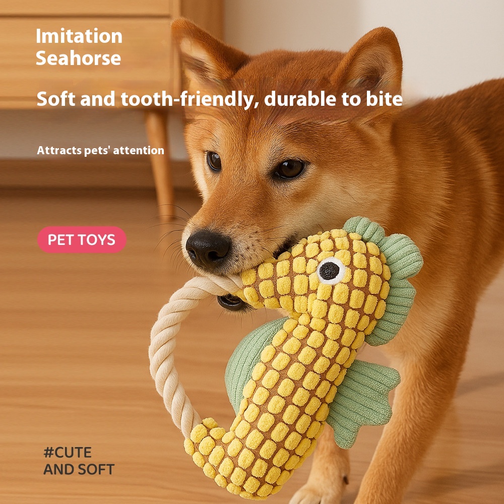 Pineapple Velvet Molar Long Lasting Pet Toy