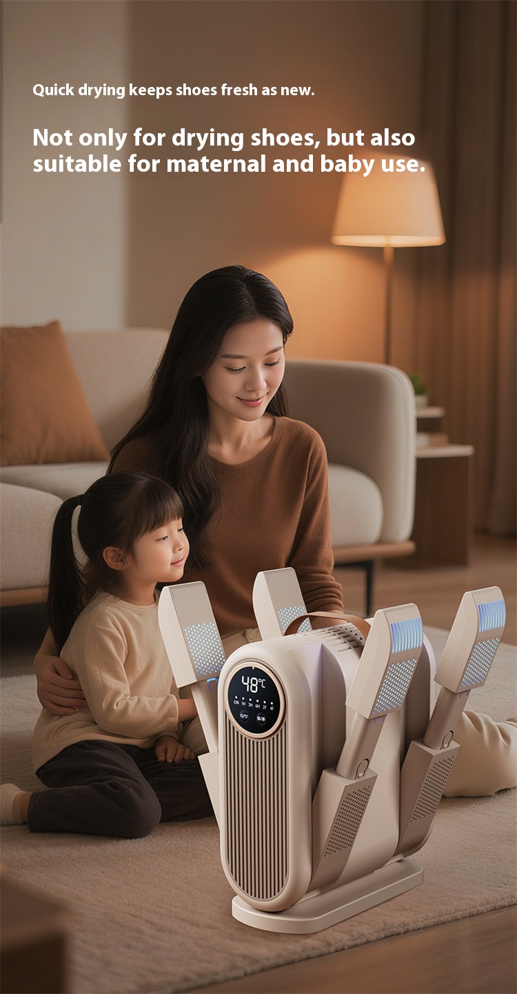 Portable Foldable Timing Quick-drying Shoes Dryer