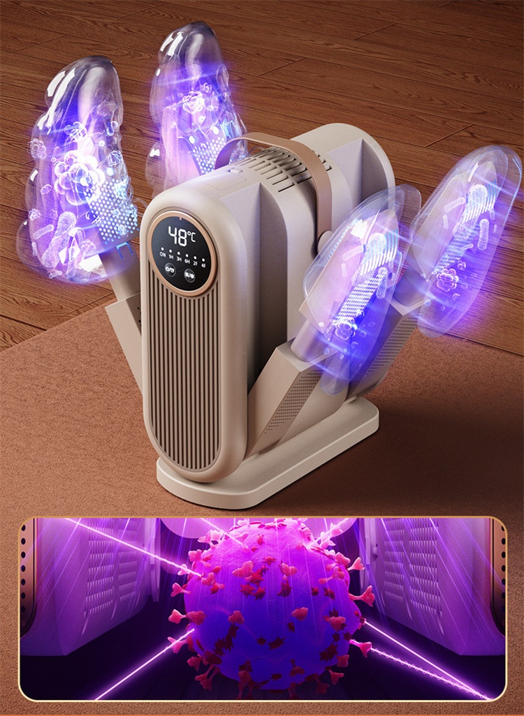 Portable Foldable Timing Quick-drying Shoes Dryer