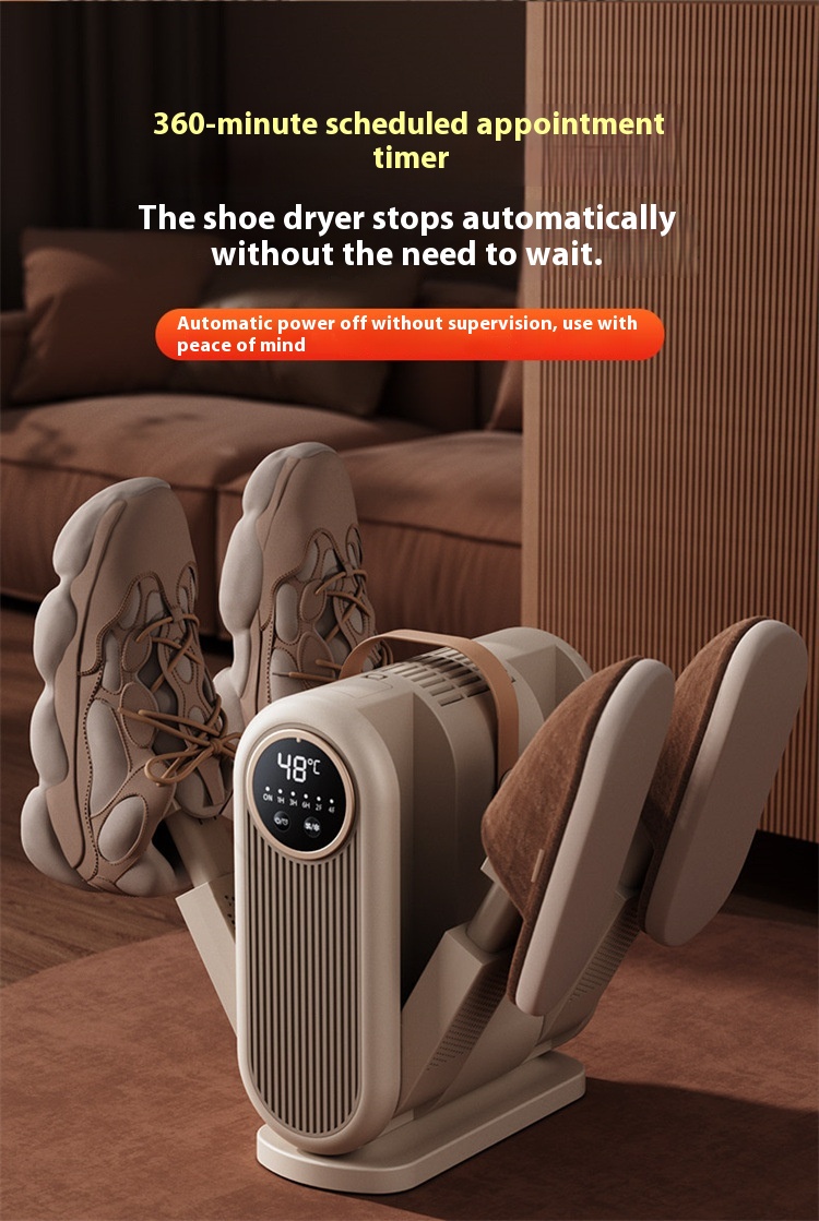 Portable Foldable Timing Quick-drying Shoes Dryer