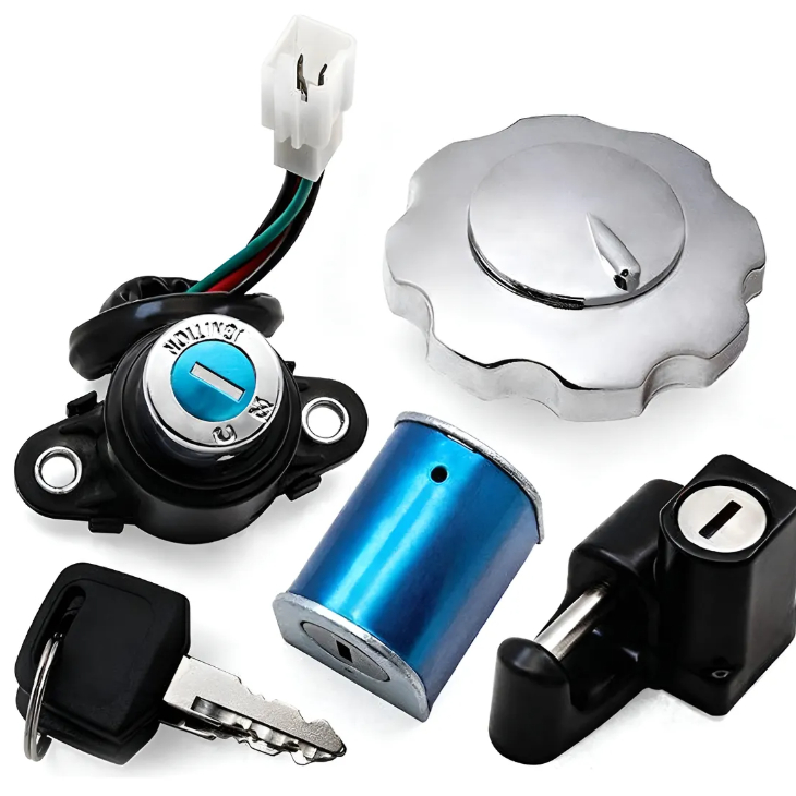 Motorcycle Parts Electric Door Lock Fuel Tank Cover