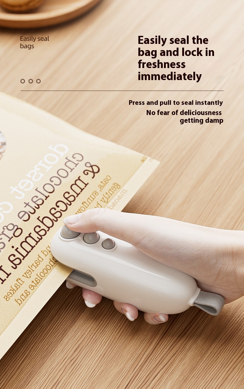 Household Mini Sealing Machine Automatic Electric Thermal Capper