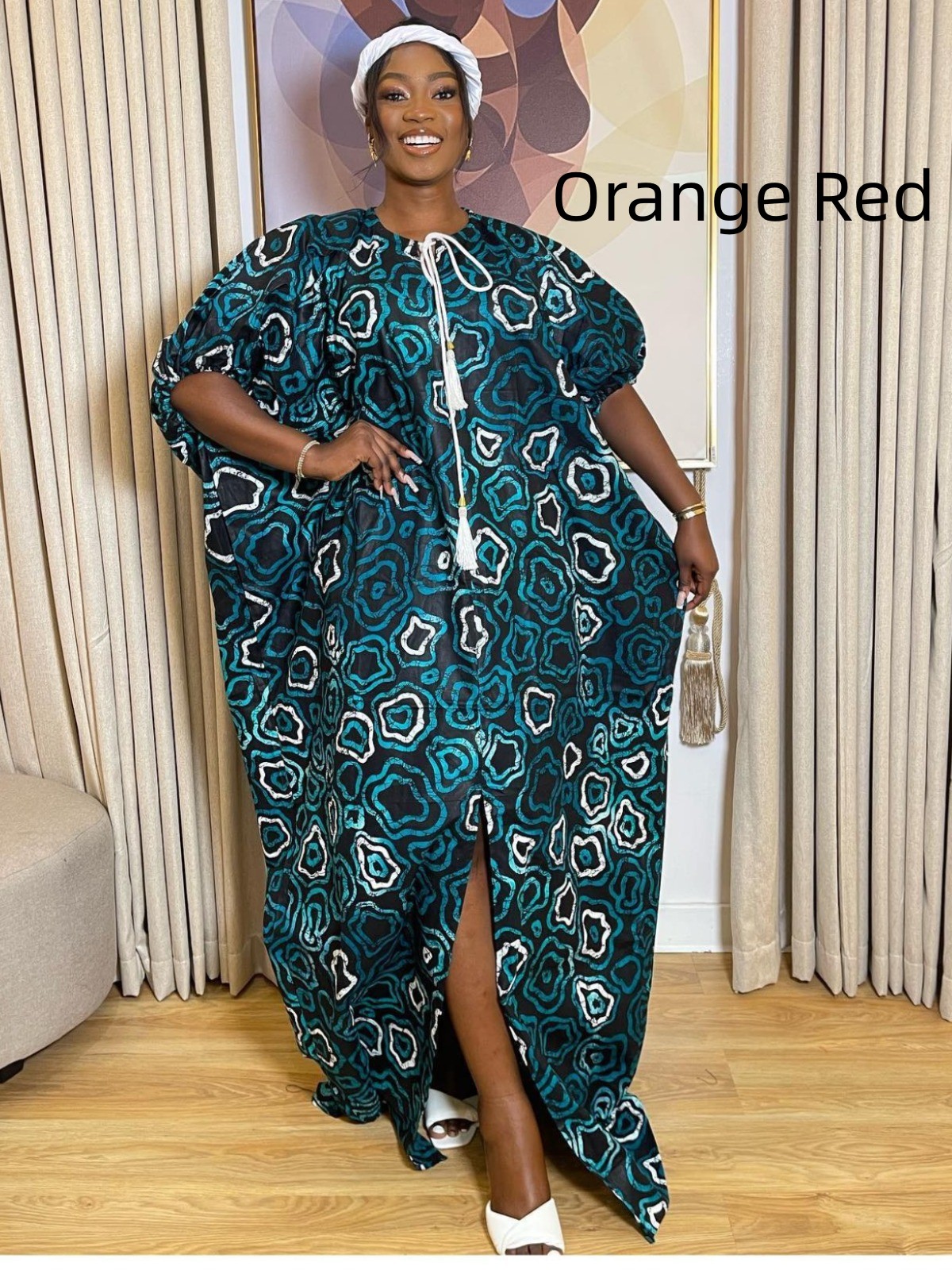 Comfort And Casual Loose Plus Size Dress Red - Shop at LoveMi