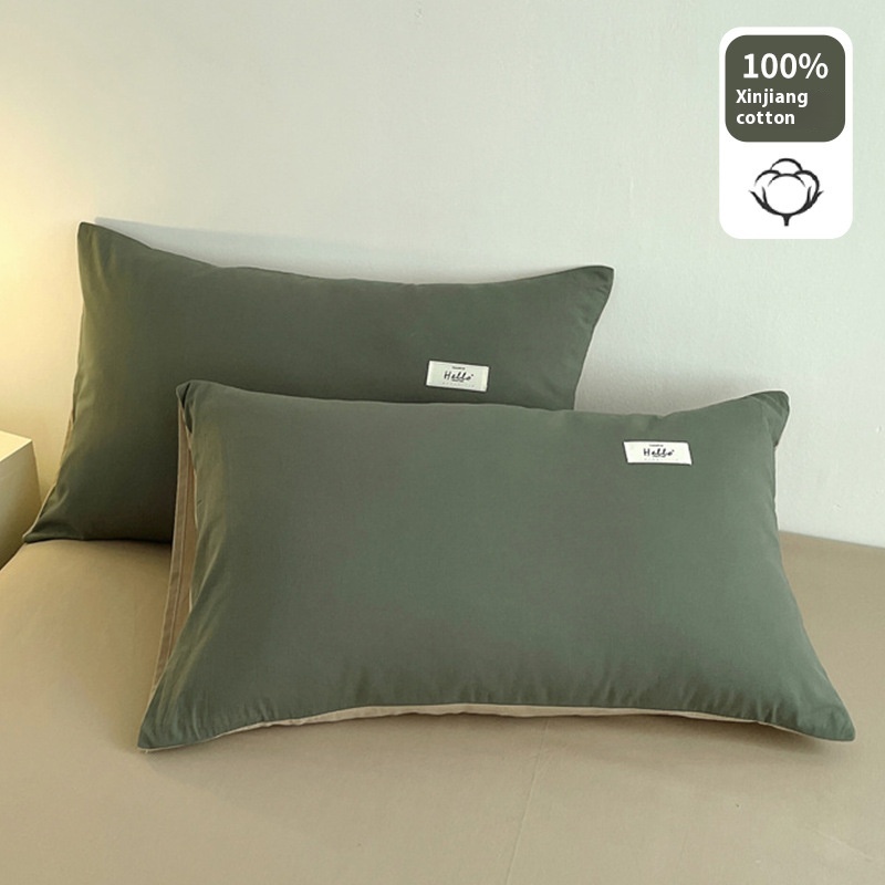 Cotton One-pair Package Cotton Pillowcase