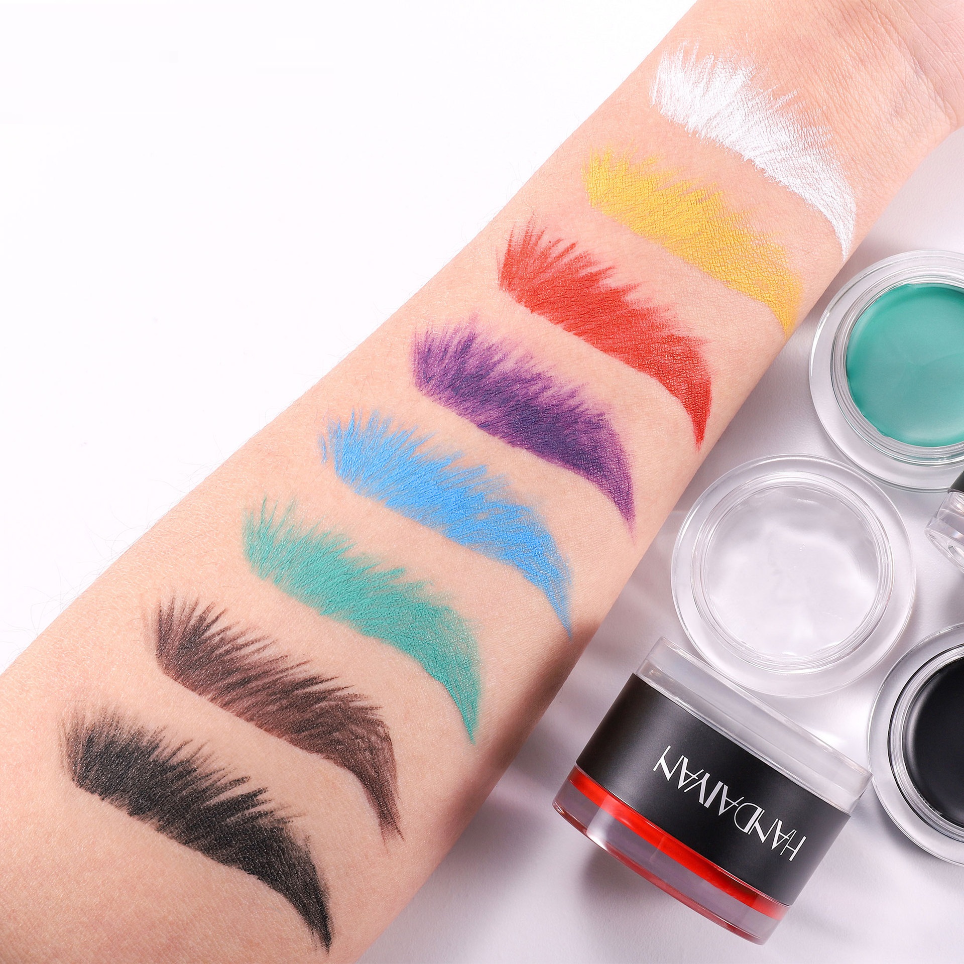 Effective Waterproof 2-in-1 8-color Eyebrow Cream 4
