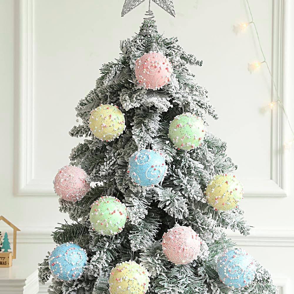 New Christmas Color Macarons Ball Candy Series