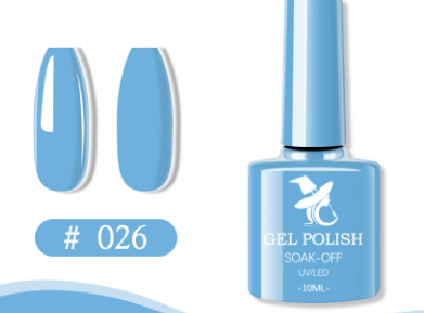 48 Color UV Phototherapy Plastic Gel Nail Polish Suit 52