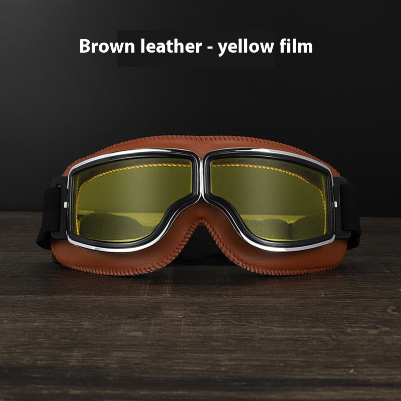 Harley Goggles Riding Wind-proof Glasses Helmet Against Wind And Sand Goggles Half Helmet Full Face Helmet Motorcycle Off-road Lens