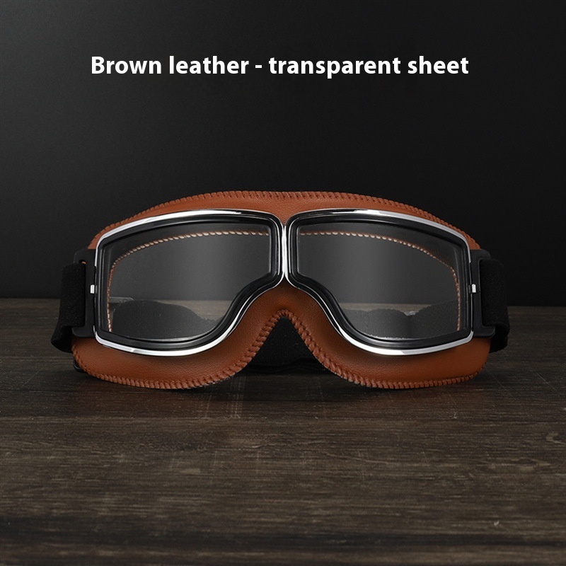 Harley Goggles Riding Wind-proof Glasses Helmet Against Wind And Sand Goggles Half Helmet Full Face Helmet Motorcycle Off-road Lens