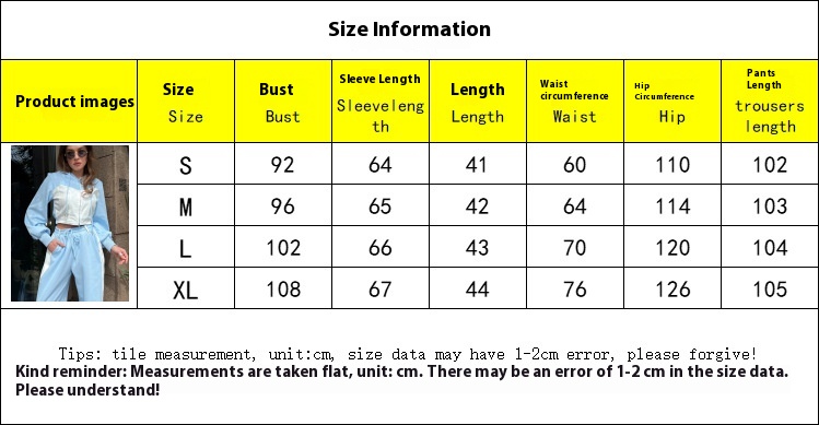 Fashion Casual Sweater Suit Denim Stitching Hooded Top And Trousers Women's Clothing