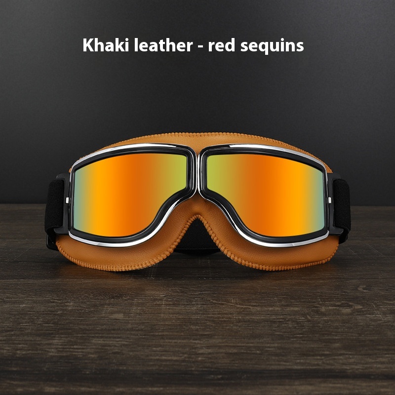 Harley Goggles Riding Wind-proof Glasses Helmet Against Wind And Sand Goggles Half Helmet Full Face Helmet Motorcycle Off-road Lens