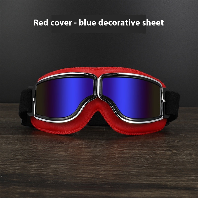 Harley Goggles Riding Wind-proof Glasses Helmet Against Wind And Sand Goggles Half Helmet Full Face Helmet Motorcycle Off-road Lens