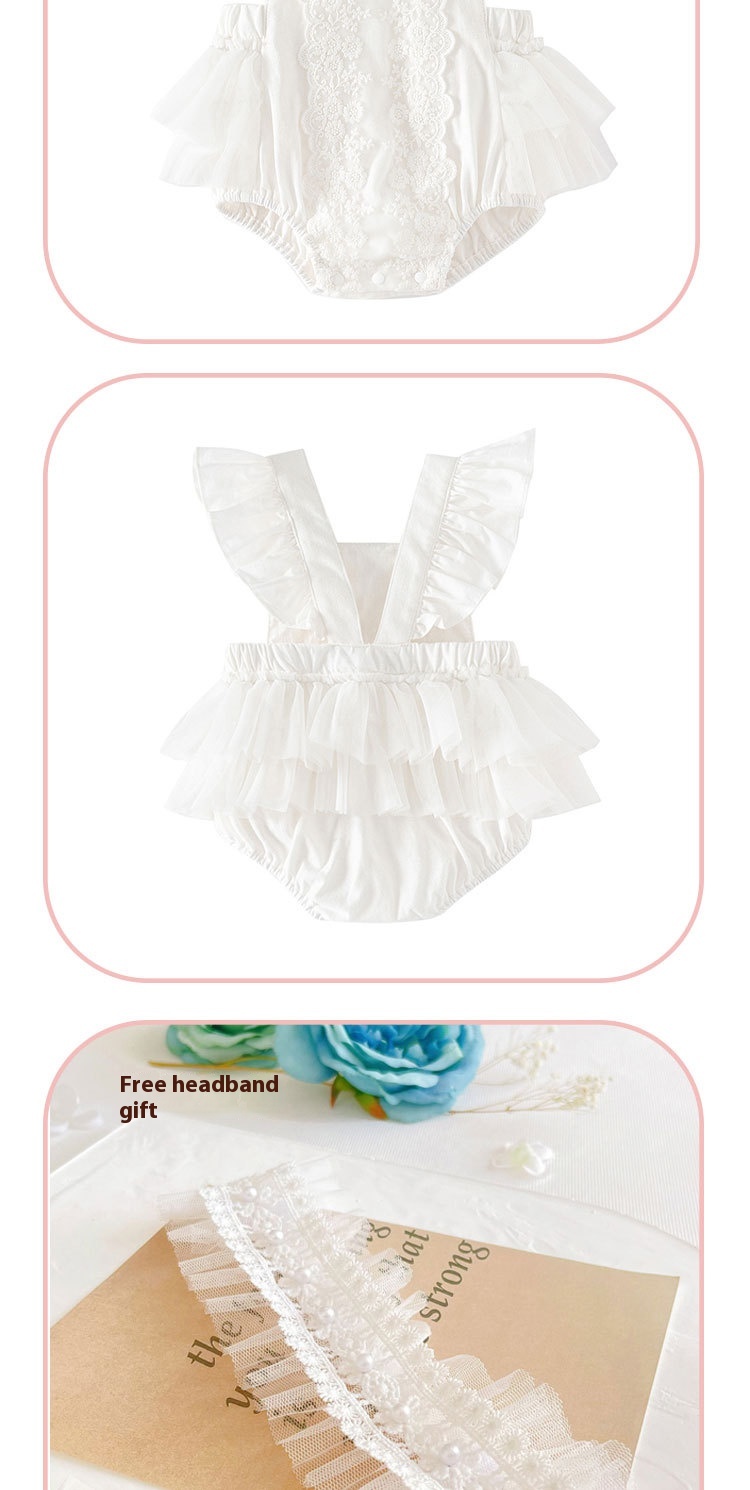 Year-Old Suspender Onesie Newborn Clothes