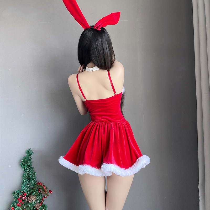 Christmas Costume Cute Bunny Nightclub