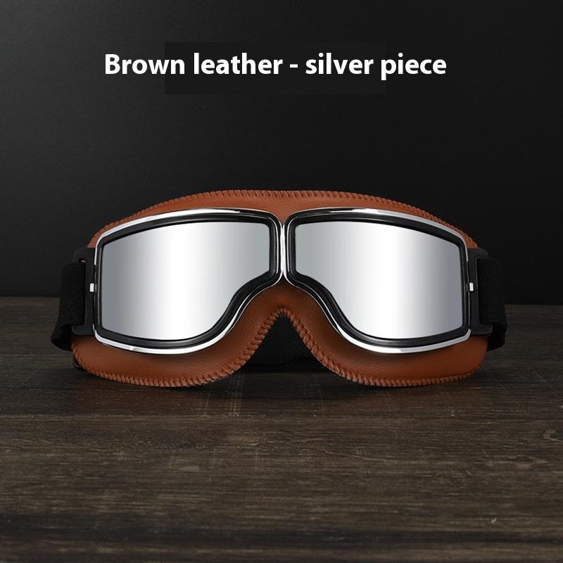Harley Goggles Riding Wind-proof Glasses Helmet Against Wind And Sand Goggles Half Helmet Full Face Helmet Motorcycle Off-road Lens