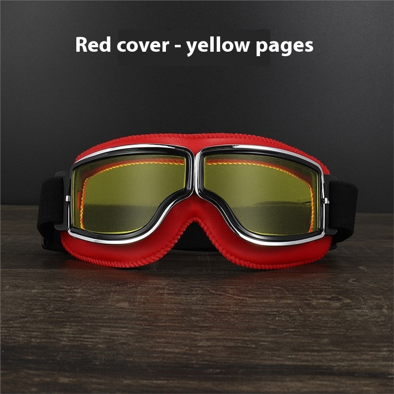 Harley Goggles Riding Wind-proof Glasses Helmet Against Wind And Sand Goggles Half Helmet Full Face Helmet Motorcycle Off-road Lens