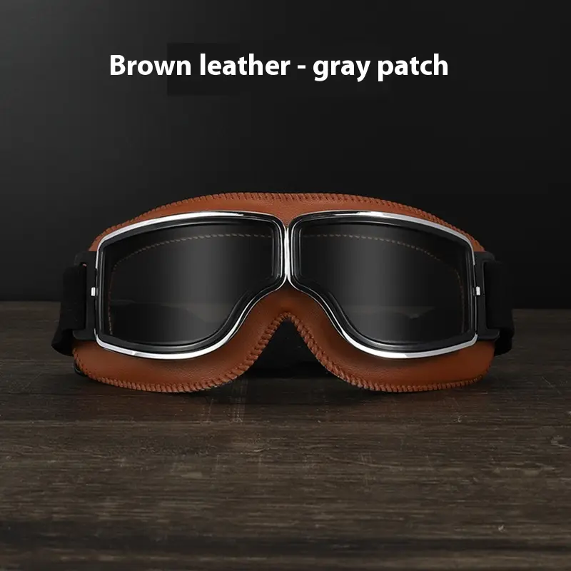 Harley Goggles Riding Wind-proof Glasses Helmet Against Wind And Sand Goggles Half Helmet Full Face Helmet Motorcycle Off-road Lens