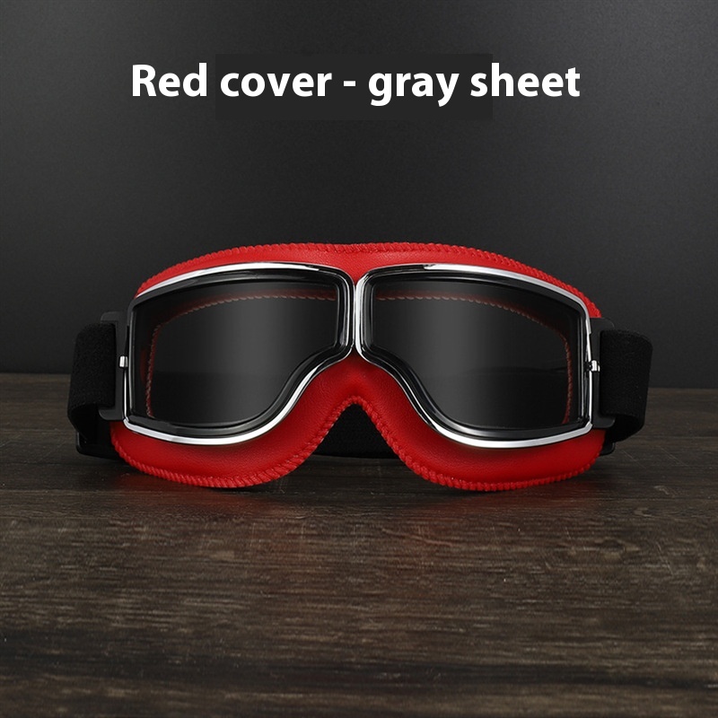 Harley Goggles Riding Wind-proof Glasses Helmet Against Wind And Sand Goggles Half Helmet Full Face Helmet Motorcycle Off-road Lens