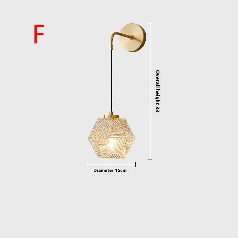 Creative Restaurant Bar Modern Simple Glass Chandelier