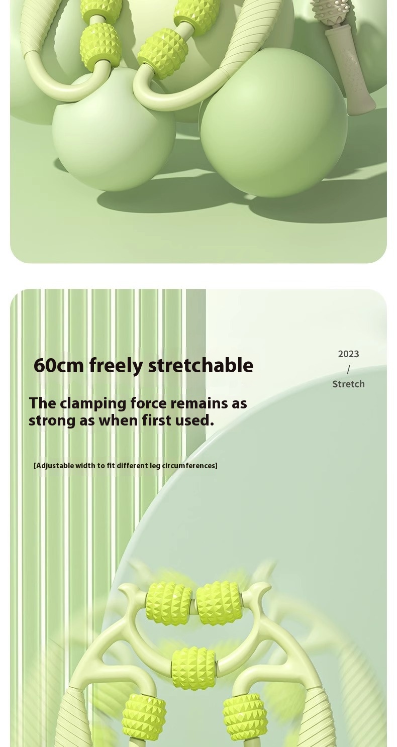 Annular Roller Clamp Of Leg Massager