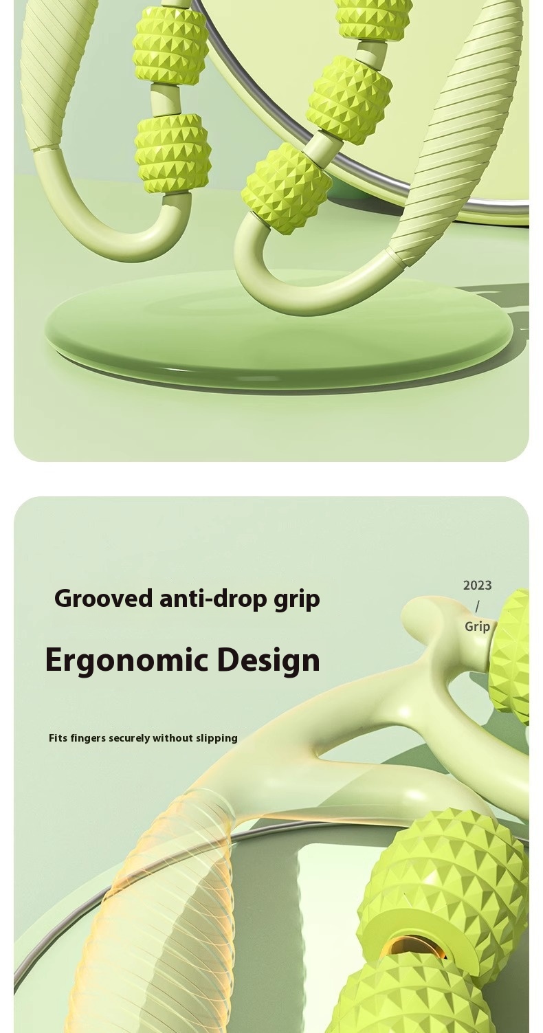 Annular Roller Clamp Of Leg Massager