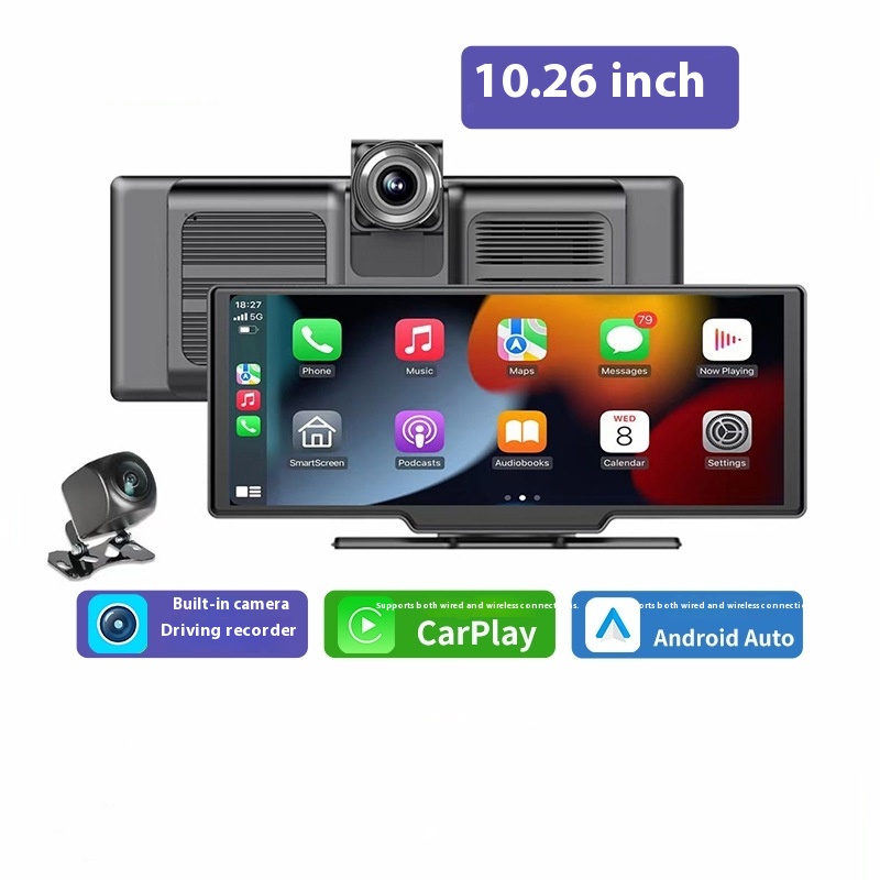 New 1026 Wireless Carplay H805D Light Sensor Car Wifi Navigation ADS Driving Record - Image 4