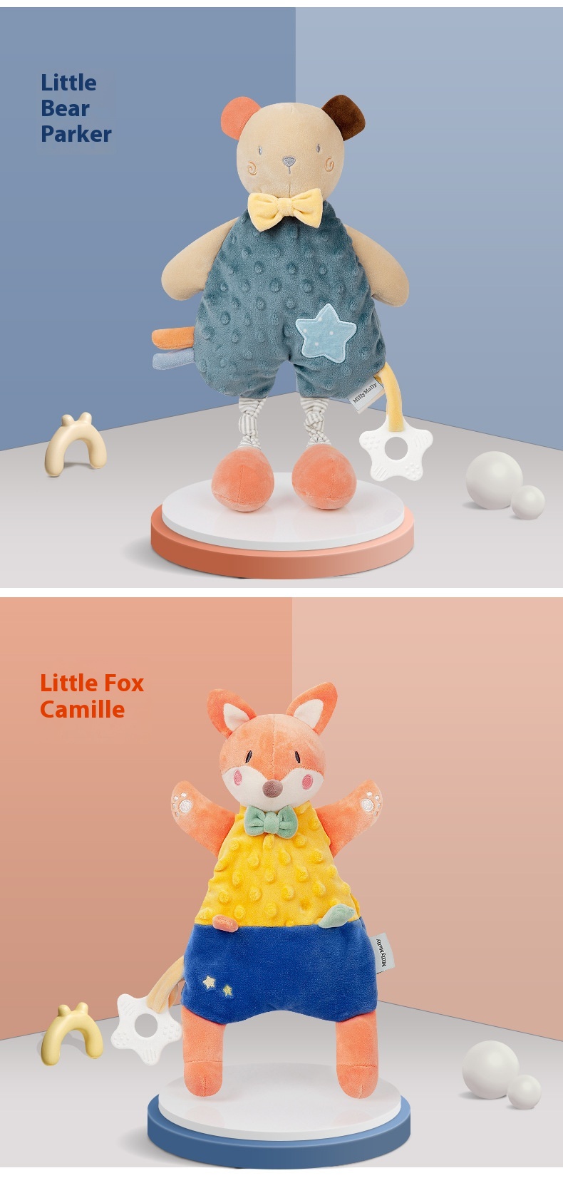 Baby Soothing Towel Doll Sleeping Pillow Doll