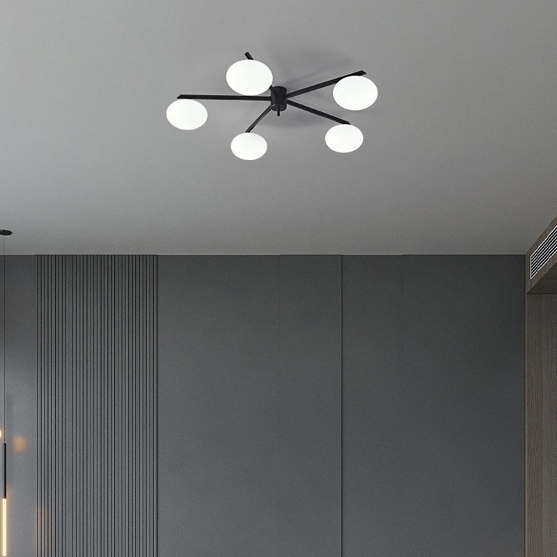 Copper Living Room Study Corridor Bedroom Dining Room Ceiling Lamp