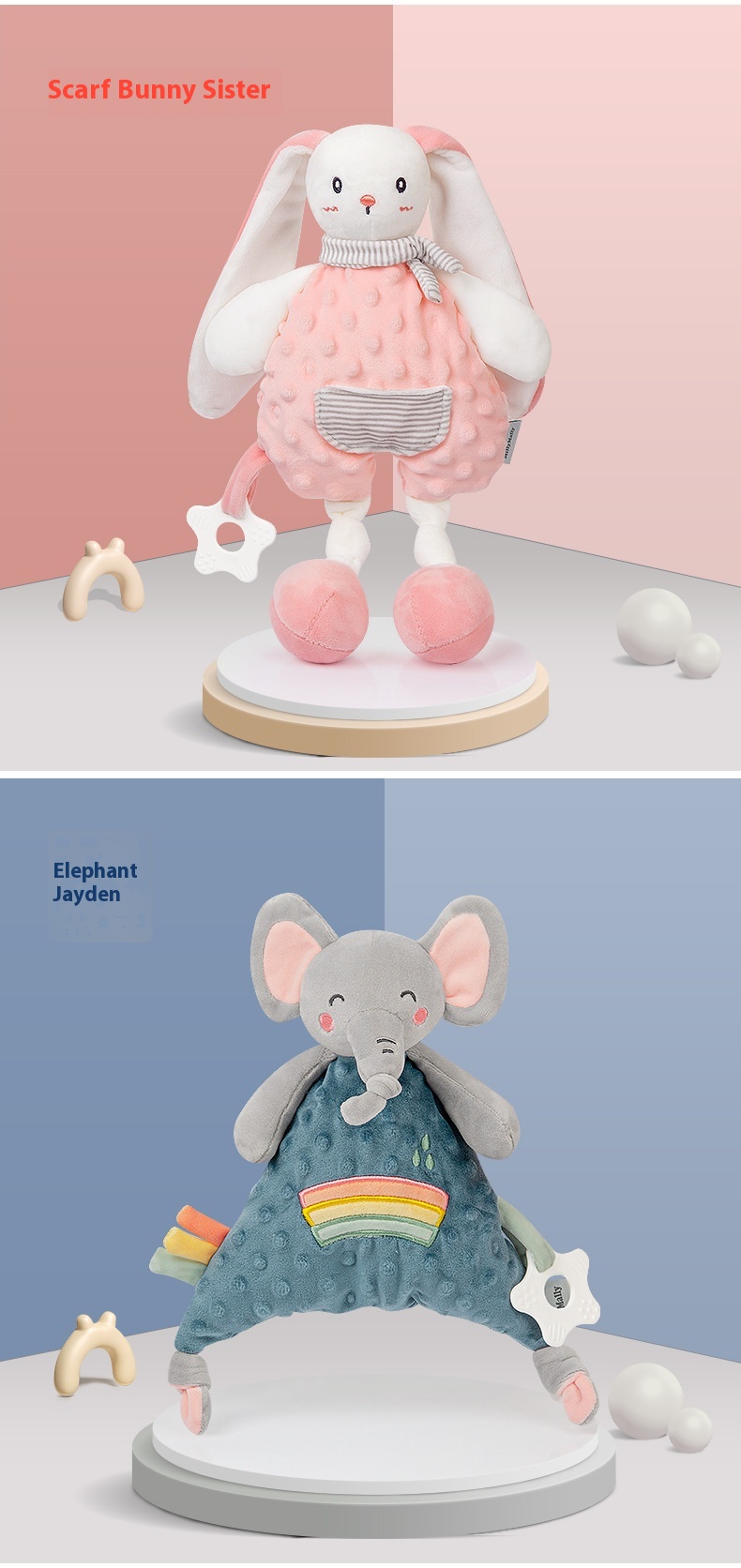 Baby Soothing Towel Doll Sleeping Pillow Doll