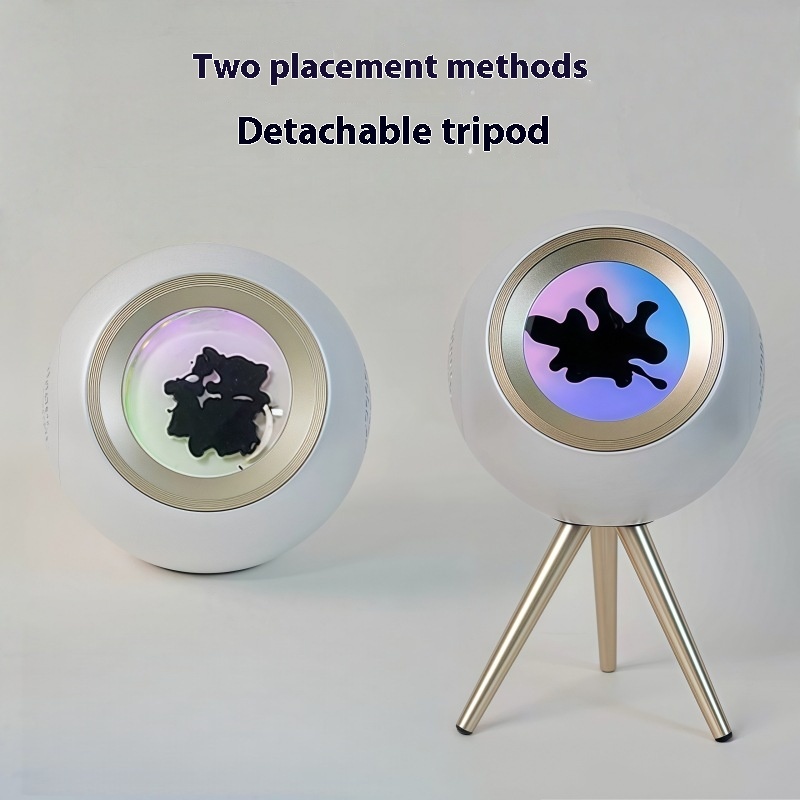 Magnetic Fluid Colorful Light-effect Portable Bluetooth Audio