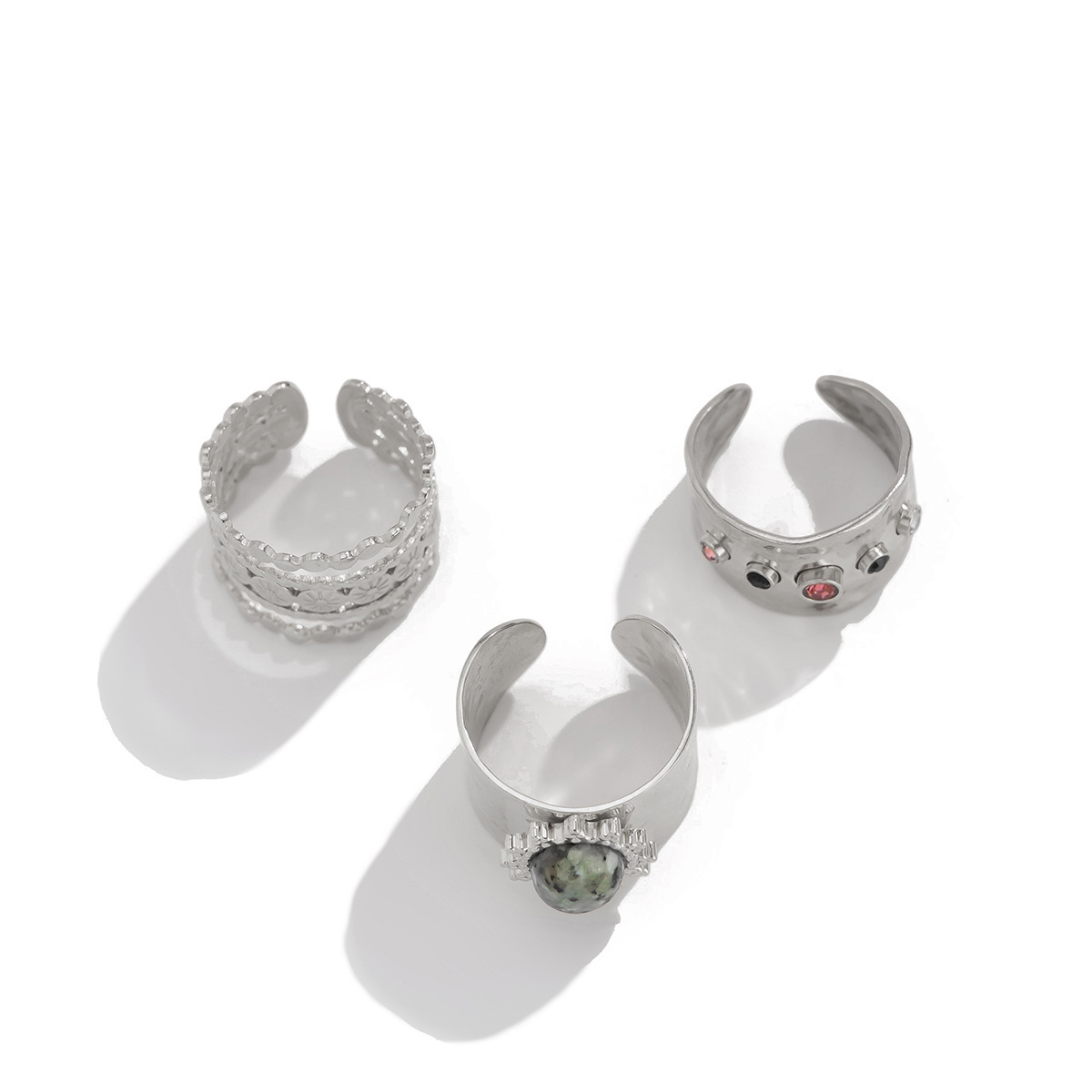 3 Pcs Boho Rings Set